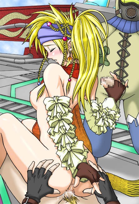 1girls 2d anus ass brother brother_(final_fantasy) brother_and_sister celsius_(ship) censored female final_fantasy final_fantasy_x-2 incest pussy rikku rule34 shinra_(ffx-2) siblings sister tagme window