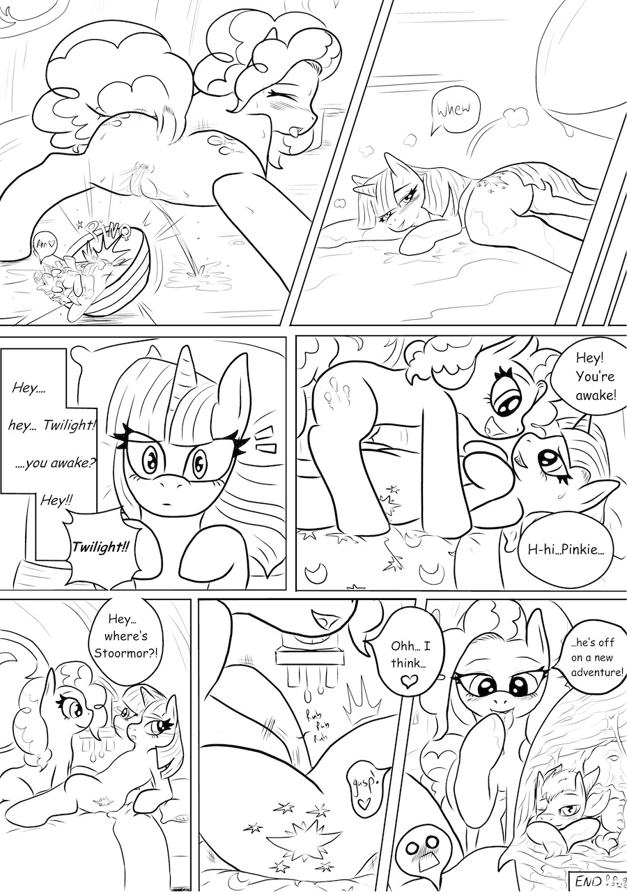 1_horn 2013 anus arm_support bed bedding bedroom black_and_white blanket blush bodily_fluids bowl butt cervix comic container cutie_mark dialogue dragon e621 earth_pony emanata end_page english_text equid equine eye_contact eyelashes eyes_closed fan_character featureless_limbs feces feces_in_bowl female female/female feral feral_on_feral flash_emanata fluffy fluffy_tail friendship_is_magic full_tour fur furniture genital_fluids genitals group hair happy hasbro head_horn hi_res hoof_lick hooves horn horse hybrid inside internal internal_vaginal larger_female larger_feral licking licking_vaginal_fluids line_art looking_aside looking_at_another looking_at_viewer looking_away looking_down looking_forward looking_pleasured lying lying_on_bed male mammal micro monochrome my_little_pony mythological_creature mythological_equine mythological_scalie mythology on_back on_bed on_front one_eye_closed open_mouth open_smile orgasm peeing pillow pinkie_pie_(mlp) pony pooping print_bedding puffy_hair quadruped reclining rhk rubbing safe_vore scalie self_lick sex size_difference smaller_female smaller_feral smaller_male smile snout soft_vore speech_bubble star_bedding star_print stoormor tail talking_to_another tasting text tongue tongue_out twilight_sparkle_(mlp) unbirthing unicorn unicorn_horn urine vaginal vaginal_fluid_string vaginal_fluids vaginal_fluids_on_hand vaginal_fluids_taste vore vulva watersports wet_hair wet_tail willing_prey wink