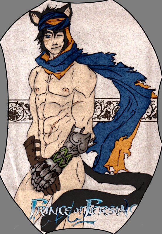 1boy male male_only prince_of_persia prince_of_persia_(2008) rule34 solo the_thief yaoi