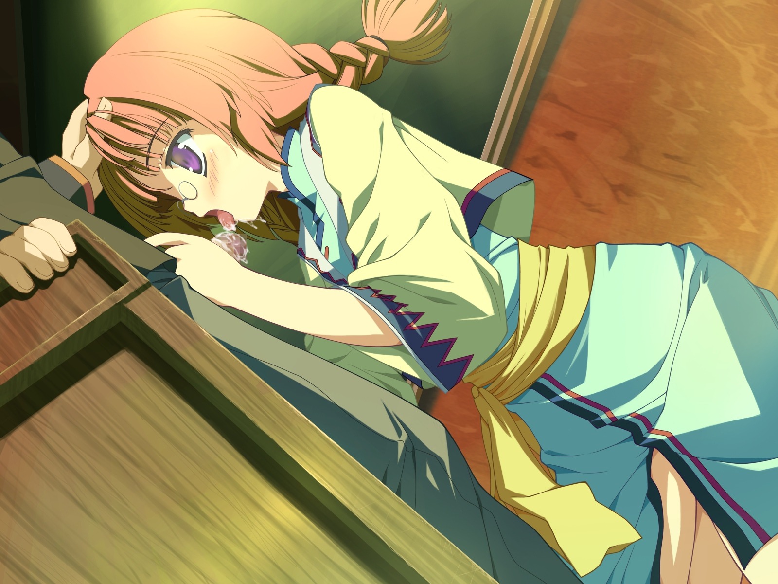 diana_selendille fellatio female licking_penis male oral penis rule34 shida_kazuhiro tagme wiz_anniversary