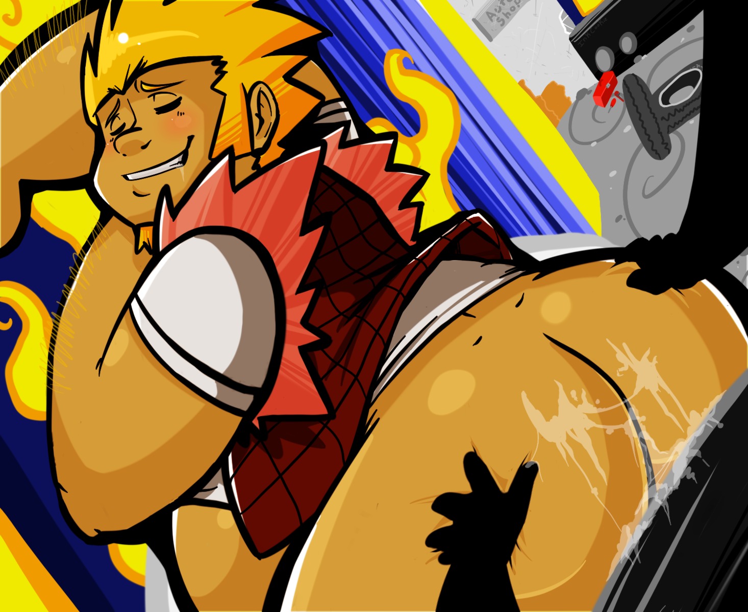 anal coop_(megas_xlr) enookie harold_cooplowski male male_only megas_xlr rule34 tagme