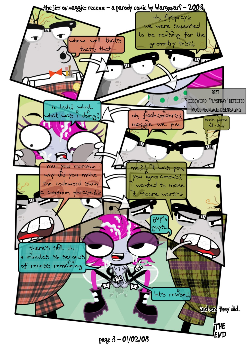 after_sex anthro anthro_only blargsnarf comic cum disney disney_channel eugene_(the_buzz_on_maggie) female maggie_pesky male nipples pussy rule34 straight tagme the_buzz_on_maggie toon_disney wendell_(the_buzz_on_maggie)