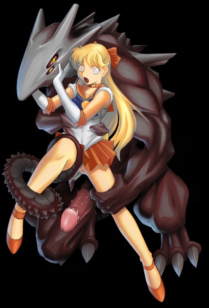 bishoujo_senshi_sailor_moon bow clothing female human male minako_aino monster no_panties rule34 sailor_venus sex-rex skirt straight tagme uncensored utilizator