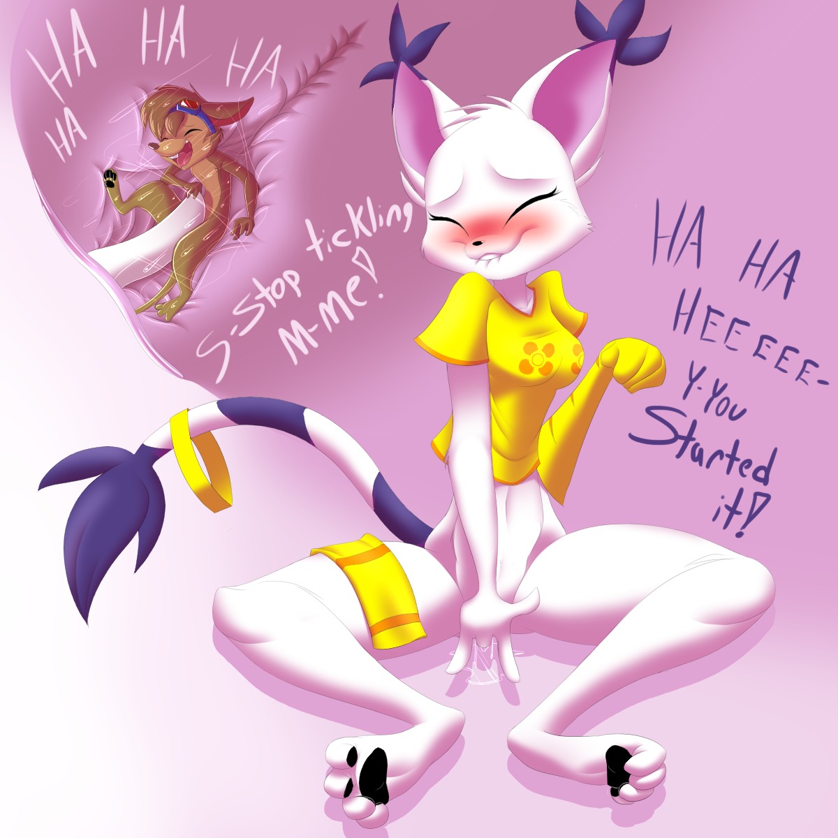 1:1 2012 accessory anthro bandai_namco bite biting_lip biting_own_lip blush bodily_fluids bottomless breasts buckteeth clothed clothing cutaway digimon digimon_(species) digital_media_(artwork) duo e621 ear_tuft extreme_size_difference eyeofcalamity eyewear eyewear_only feet felid female fingering fingering_self fully_inside fur furgonomics gatomon genital_fluids gloves goggles goggles_only handwear hi_res internal internal_vaginal jewelry kitnip_(character) latex latex_clothing latex_gloves latex_handwear lips living_insertion mammal masturbation micro mouse murid murine navel nude open_mouth pawpads paws predator/prey ring rodent self_bite shirt size_difference soft_vore soles spread_legs spreading tail tail_accessory tail_jewelry tail_ring teeth tickling toes topwear tuft unbirthing vaginal vaginal_fingering vaginal_fluid_string vaginal_fluids vaginal_fluids_on_ground vore white_body white_fur