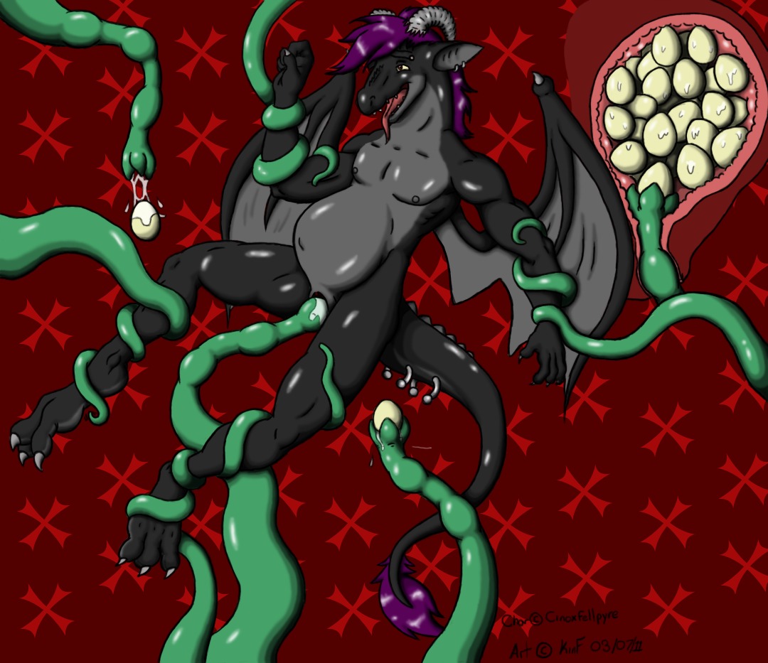 2011 andromorph anthro belly bent_arm big_belly cervical_penetration cinox_fellpyre claws digitigrade dragon e621 ear_piercing egg egg_bulge egg_from_ovipositor egg_in_vagina egg_inflation egg_insertion forced furgonomic_piercing furgonomics genitals glistening glistening_egg grey_body hair horn inflation internal intersex kinf long_hair membrane_(anatomy) membranous_wings monotone_egg mythological_creature mythological_scalie mythology nipples nude open_mouth oviposition ovipositor penetration piercing pregnant pregnant_andromorph pregnant_anthro pregnant_intersex purple_hair rape red_eyes scalie sex signature snout solo spread_legs spread_vulva spreading tail tail_piercing tentacle_ovipositor tentacle_rape tentacle_sex tentacles tongue vaginal vaginal_penetration vulva white_egg wings