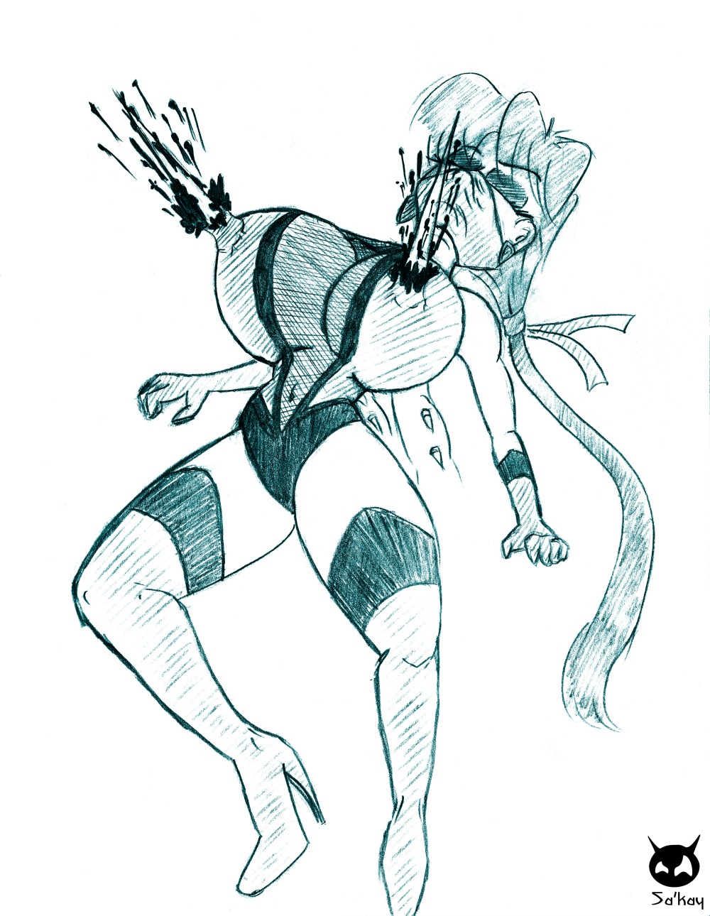 baraka defeated female gore kitana mortal_kombat rule34 tagme