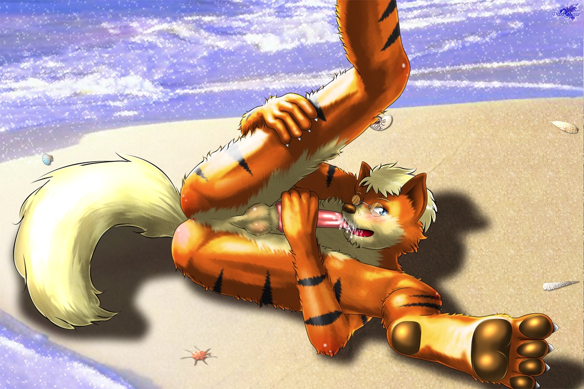 2009 3:2 anthro anthrofied anus autofellatio balls beach biped blush bodily_fluids canid canine cum cum_in_mouth cum_in_own_mouth cum_in_self cum_inside cum_on_face cum_on_own_face cum_on_own_tongue cum_on_self cum_on_tongue darkgoose detailed_background e621 erection eyewear eyewear_only felid generation_1_pokemon genital_fluids genitals glasses glasses_only growlithe growly high-angle_view knot lying male mammal masturbation nintendo nude nude_beach on_side oral oral_masturbation oral_penetration outdoor_nudity outside penetration penile penile_masturbation penis pokemon pokemon_(species) pokemorph sand seaside shell solo tail tongue water wearing_glasses