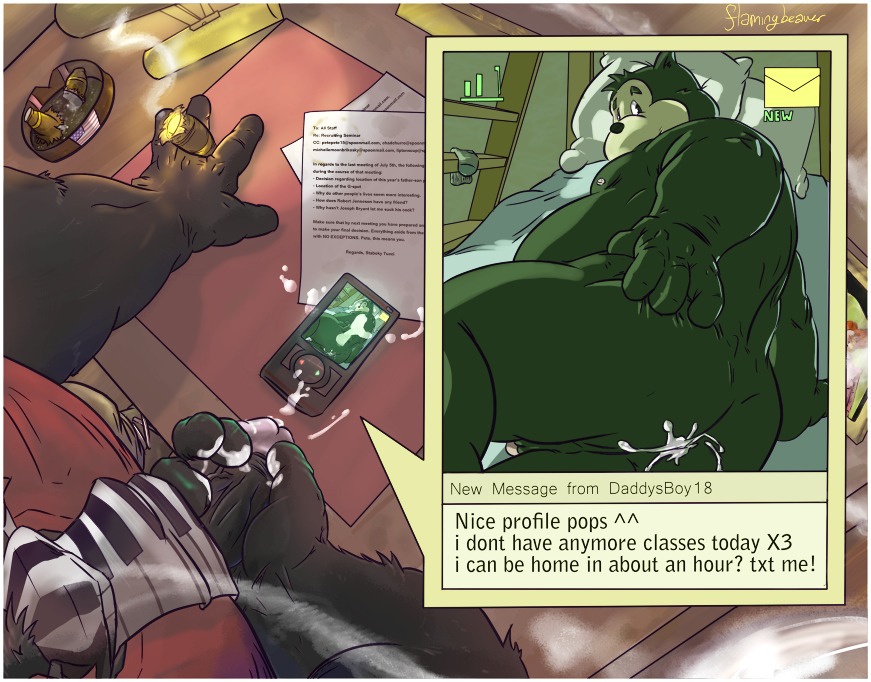 disney flamingbeaver goof_troop male male_only nipples penis pete_(disney) peter_pete_sr. pj_(goof_troop) rule34