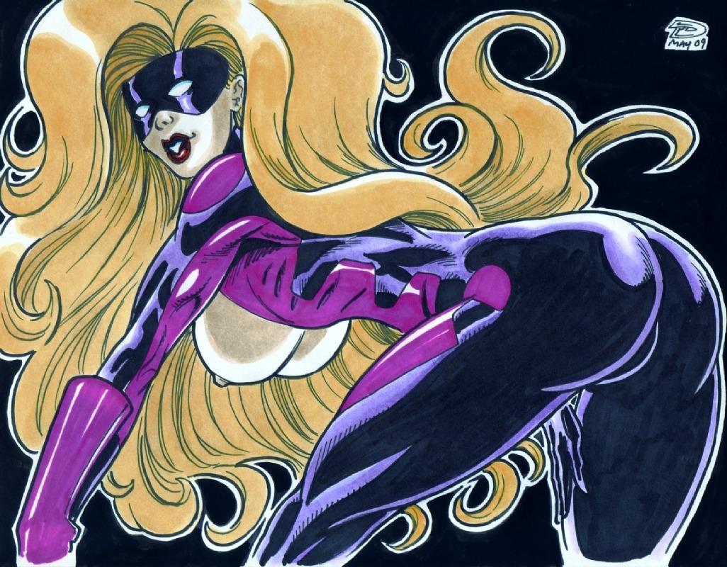 1girls 2009 all_fours bodysuit breasts breasts_out female female_only fit fit_female human human_only inhumans light-skinned_female light_skin long_hair marvel marvel_comics mask mature mature_female medusa_(inhumans) red_hair rob_durham rule34 solo solo_female tagme