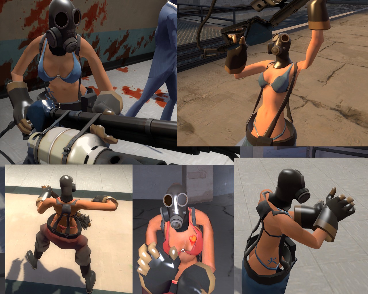 2girls 3d artist_request female female_focus fempyro garry's_mod gas_mask mask masked masked_female pyro_(team_fortress_2) rule34 rule_63 spy_(team_fortress_2) tagme team_fortress_2 what