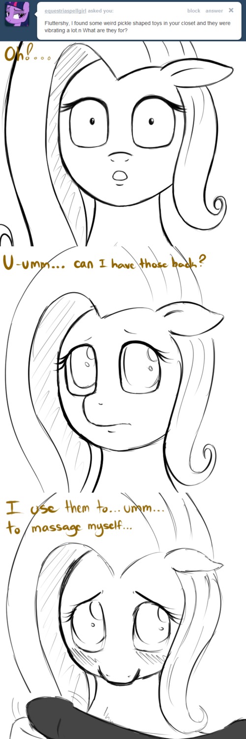 equine female fluttershy_(mlp) friendship_is_magic horse my_little_pony pony rule34 smooth_skin tagme twilight_sparkle_(mlp)