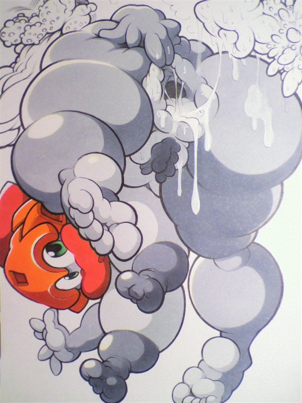 2011 3:4 anal anal_penetration anus big_anus big_breasts big_butt big_vulva bodily_fluids breast_expansion breasts butt cum cum_in_ass cum_inside cybernetics cyborg e621 erect_nipples expansion feet female genital_fluids genitals green_eyes group hi_res hitoshi_kusano huge_anus huge_breasts huge_butt huge_penetration humanoid inviting looking_at_viewer machine male male/female nipples not_furry nude orgasm penetration proxy_(pizzacat) robot sex simple_background solo_focus spread_legs spreading stirrup_(marking) thick_thighs vaginal vaginal_fluids vulva white_background wide_hips