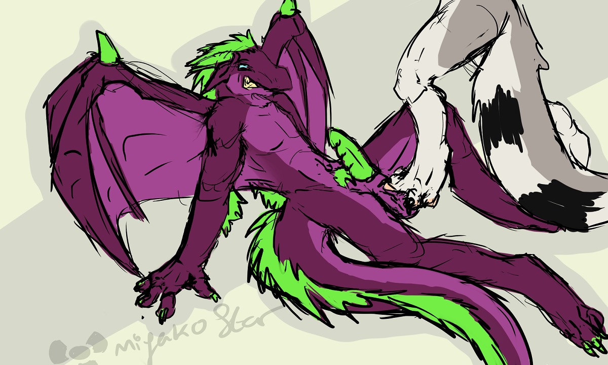 5:3 anthro ball_fondling balls canid canine canis cock_and_ball_torture dragon duo e621 erection feet fondling foot_on_balls genichi genital_torture genitals green_hair green_penis grey_body hair male mammal membrane_(anatomy) membranous_wings mythological_creature mythological_scalie mythology pain penis purple_body scalie simple_background stepping_on_balls tail wings wolf xywolf xywolf_(character)