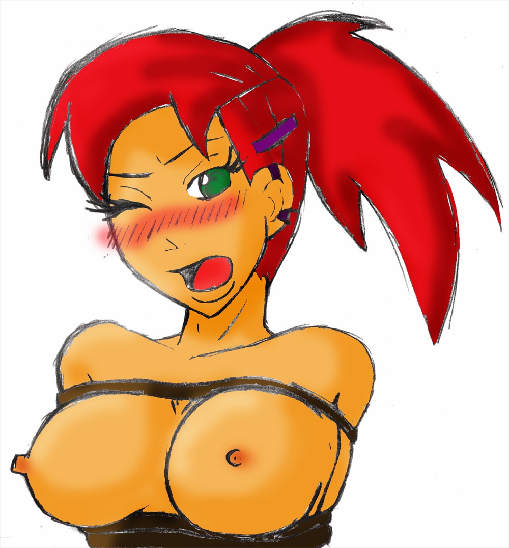 cartoon_network crocface female female_only foster's_home_for_imaginary_friends frankie_foster human pointy_chin rule34 solo tagme
