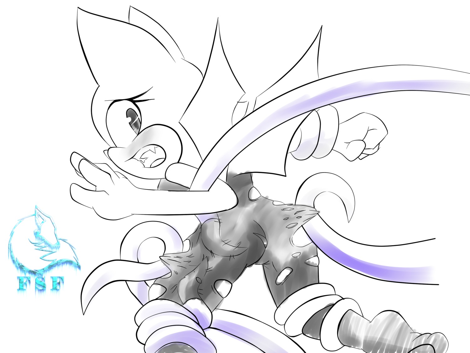 4:3 anthro arm_grab bat blush clothing e621 female frown frozesolidfox fully_restrained hi_res leg_grab mammal membrane_(anatomy) membranous_wings open_mouth purple_tentacles rear_view restrained rouge_the_bat sega solo sonic_the_hedgehog_(series) tentacles undressing wings