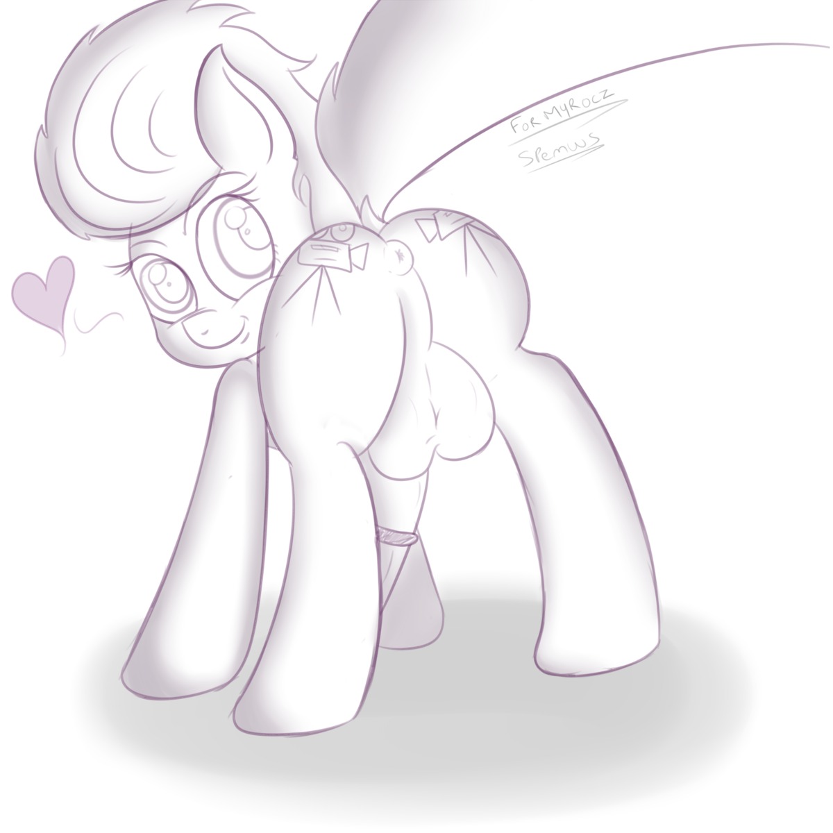 1:1 anus balls butt e621 equid equine erection femboy feral genitals hasbro hi_res horse male mammal my_little_pony nude penis pony solo spread_legs spreading teasing toony unknown_artist
