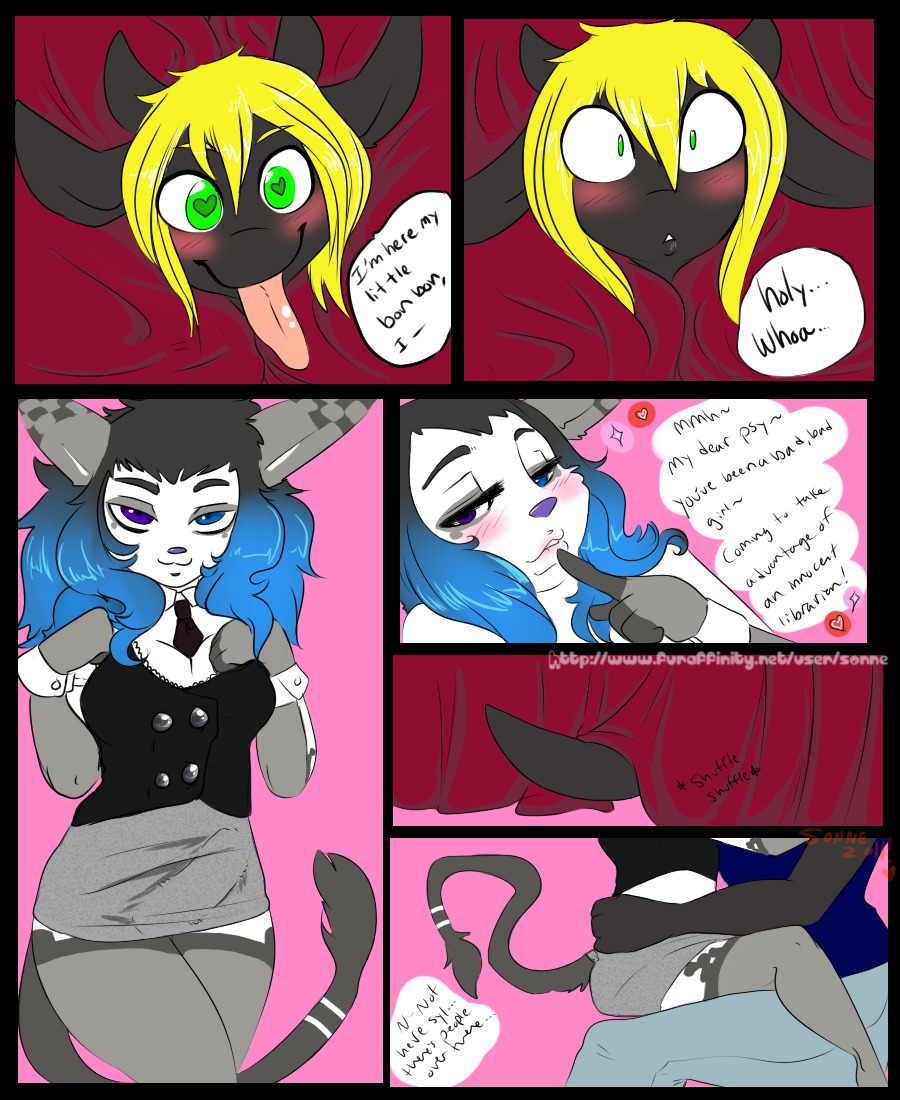 2011 2_horns accessory anthro anthro_on_anthro big_breasts biped black_body black_clothing black_ears black_eyebrows black_hair black_horn black_necktie black_neckwear black_skin black_tail black_text black_topwear blonde_hair blue_bottomwear blue_clothing blue_eyes blue_hair blue_pants blue_shirt blue_topwear blush bottomwear breasts bulge close-up clothed clothing comic curtains curved_eyebrows dark_body dark_clothing dark_ears dark_eyebrows dark_hair dark_horn dark_neckwear dark_pupils dark_shirt dark_skin dark_tail dark_text dark_topwear detailed_bulge dialogue dragon duo e621 english_text eyebrows eyelashes female fitting_room front_view fully_clothed fur genital_outline green_eyes grey_body grey_bottomwear grey_clothing grey_ears grey_fur grey_markings grey_skirt grey_tail gynomorph gynomorph/female hair half-closed_eyes heart_eyes heart_symbol heterochromia horn humor intersex intersex/female iris leg_markings lemur lidded_eyes mammal markings monotone_body monotone_bottomwear monotone_clothing monotone_pants monotone_shirt monotone_skin monotone_skirt monotone_tail monotone_topwear multicolored_body multicolored_fur multicolored_hair mythological_creature mythological_scalie mythology narrowed_eyes necktie neckwear no_pupils non-mammal_breasts on_lap pants penis_outline pink_tongue primate psykrow_darcy pupils purple_eyes purple_nose red_curtains roleplay romantic romantic_couple scalie seductive shirt short_hair signature simple_background sitting sitting_on_lap skirt small_iris socks_(marking) sonne sound_effects speech_bubble standing strepsirrhine surprised syl_(psykrow) tail talking_to_another text tongue tongue_out topwear two_tone_body two_tone_fur two_tone_hair white_body white_fur year