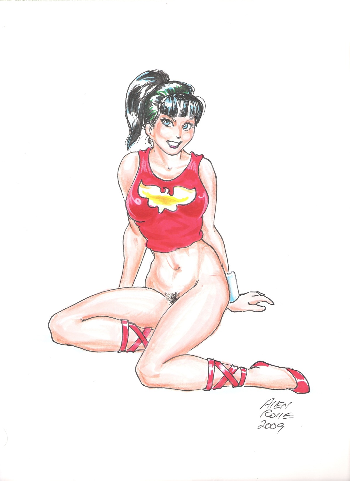 1girls 2009 dalek-hal dc dc_comics dc_silver_age donna_troy female female_only rule34 solo straight_hair tagme teen_titans teenage_female teenager wonder_girl wonder_woman_(series)