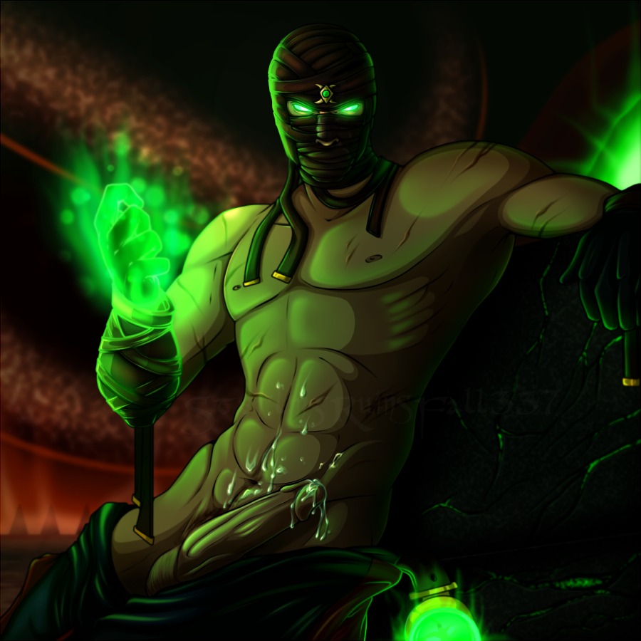 ermac male male_only mortal_kombat rule34 solo tagme
