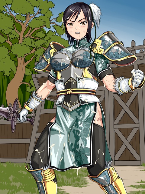 dynasty_warriors female female_only human pointy_chin rule34 solo tagme xing_cai