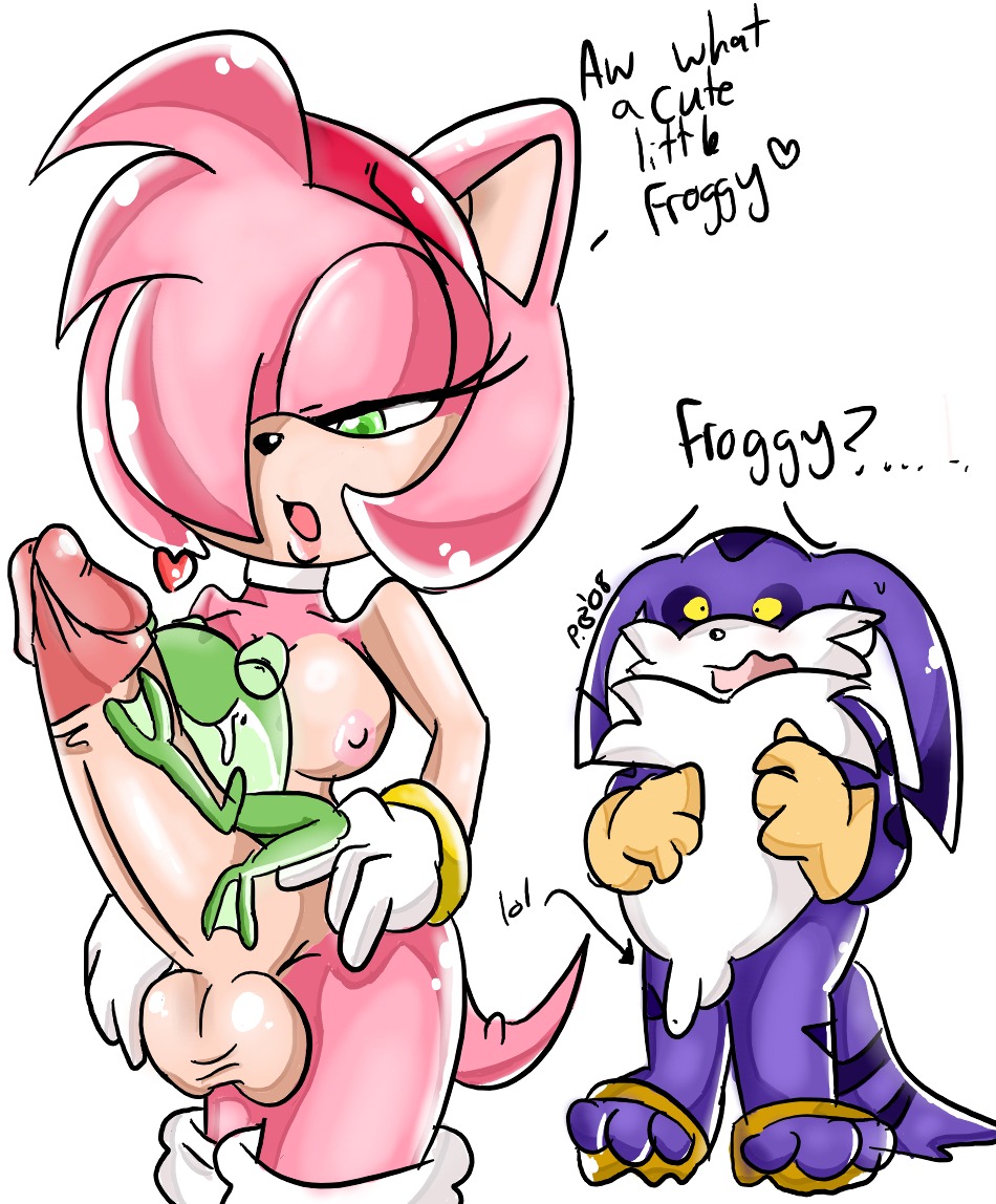 2008 amphibian amy_rose anthro balls big_penis big_the_cat bodily_fluids breasts clothes dickgirl digital_media_(artwork) domestic_cat drooling e621 erection eulipotyphlan eyes_closed felid feline felis flaccid footwear foreskin frog froggy_(sonic) fur furry furry_only futa_with_male futanari genitals gloves green_body green_eyes green_skin group gynomorph heart heart_symbol hedgehog huge_cock huge_penis humanoid_genitalia humanoid_penis humor hyper hyper_genitalia hyper_penis intersex male mammal nipples nude penis perverted_bunny pink_body pink_fur pink_nipples purple_body purple_fur rule34 saliva sega shoes small_penis sonic_(series) sonic_the_hedgehog_(series) straight_hair tail testicles what yellow_eyes zoophilia