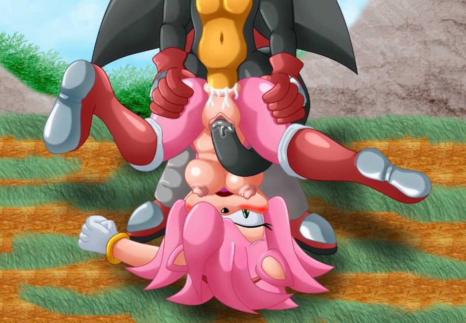 amy_rose anal anthro chaossabre double_penetration female fur hedgehog male pink_fur rule34 sega sonic_(series) sonic_the_hedgehog_(series) straight