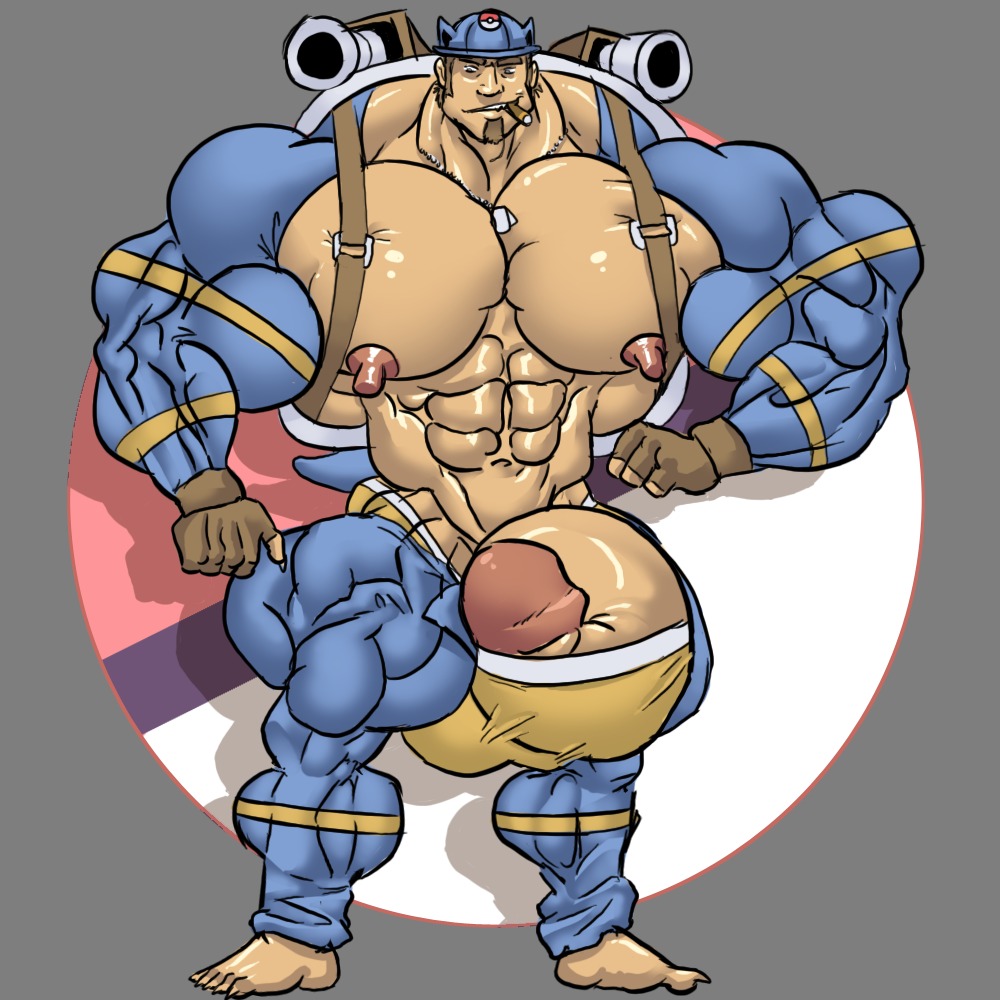 1:1 alpha_channel alternate_species anthro big_muscles biped blastoise blue_body blue_skin bulge cigar clothing dog_tags e621 facial_hair generation_1_pokemon genitals hat headgear headwear huge_muscles human humanized hyper hyper_muscles jewelry male mammal muscular muscular_anthro muscular_male necklace nintendo nipples pecs penis pokemon pokemon_(species) pokemorph remert reptile scalie simple_background smile smoking solo standing transparent_background