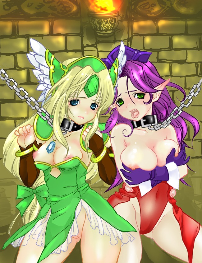 angela_(seiken_densetsu_3) angela_(trials_of_mana) female purple_hair riesz rule34 seiken_densetsu_3 tagme