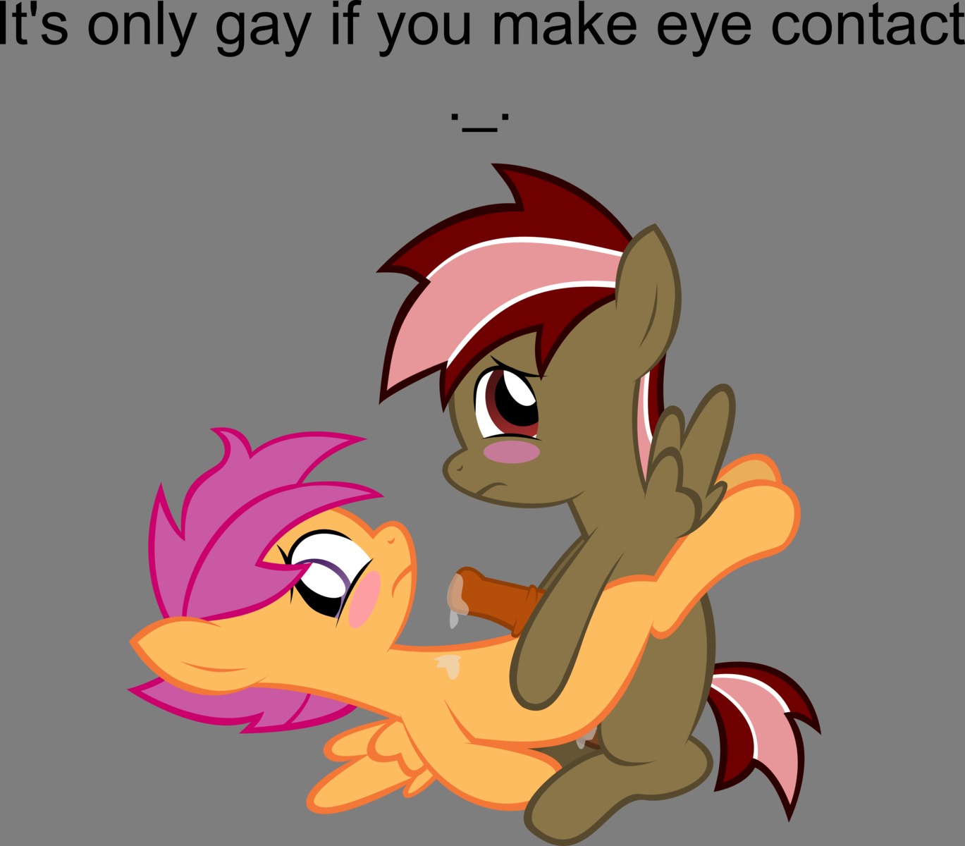2012 absurd_res alpha_channel blush bodily_fluids brown_body brown_feathers crossgender cum digital_media_(artwork) duo e621 english_text equid equine erection fan_character feathered_wings feathers feral friendship_is_magic ftm_crossgender genital_fluids genitals hasbro hi_res male male/male mammal my_little_pony mythological_creature mythological_equine mythology orange_body orange_feathers orion_(mlp) pegasus penis rbd_presents sasukex125 scootaloo_(mlp) simple_background tagalong tail text transparent_background vector wings young young_feral