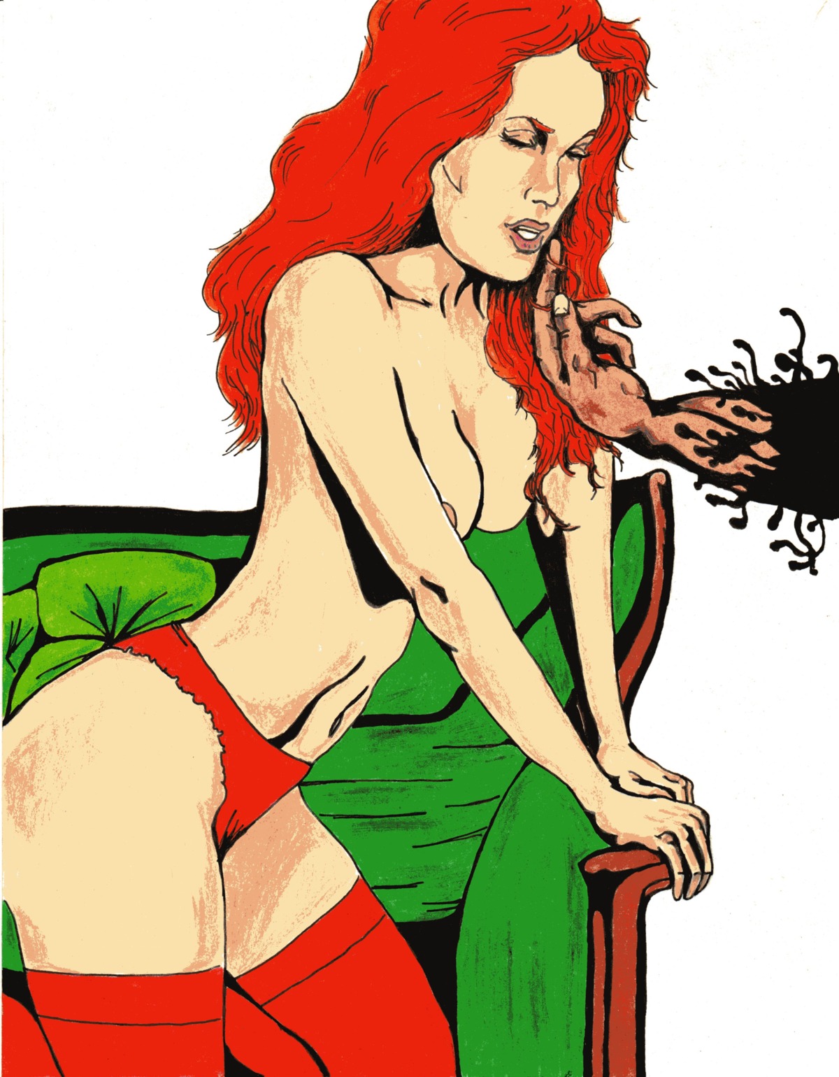 1boy 1girls breasts cheating cheating_girlfriend crom1976 female human light-skinned_female light-skinned_male light_skin male marvel marvel_comics mary_jane_watson red_hair rule34 spider-man_(series) straight symbiote tagme venom_(marvel)