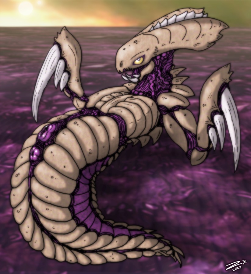 alien anus apode arthropod blade_arm blizzard_entertainment brown_body brown_exoskeleton butt claws creepy draconcopode dream e621 exoskeleton female genitals hydralisk_(starcraft) insect legless multicolored_body multicolored_exoskeleton nightmare planet presenting purple_anus purple_body purple_exoskeleton purple_vulva serpentine shell slashers solo spikes spines starcraft teeth two_tone_body two_tone_exoskeleton vein vulva zerg zevex