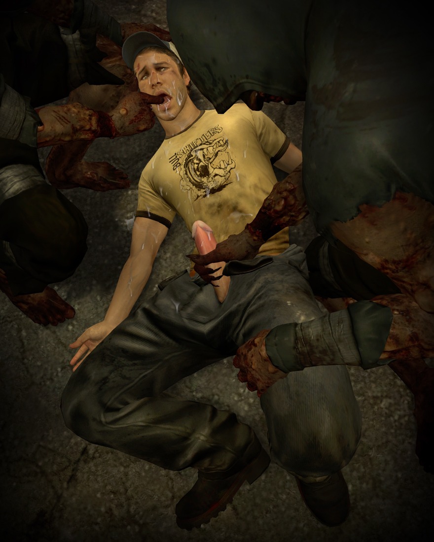 3boys 3d barefoot black_fingernails boots cap cum cum_on_face cum_on_self dirty_clothes ellis_(left_4_dead) erect_penis erection finger_in_mouth gangbang garry's_mod gay gninrom handjob holding_penis hoodie human human_male hunter_(left_4_dead) large_penis left_4_dead_(series) left_4_dead_2 legs_held_open long_fingernails male male_only mouth_hold mouth_open mouth_pull multiple_boys multiple_males orgasm orgasm_from_handjob pants_open penis penis_out rule34 sharp_fingernails torn_clothing yaoi zombie zombie_boy