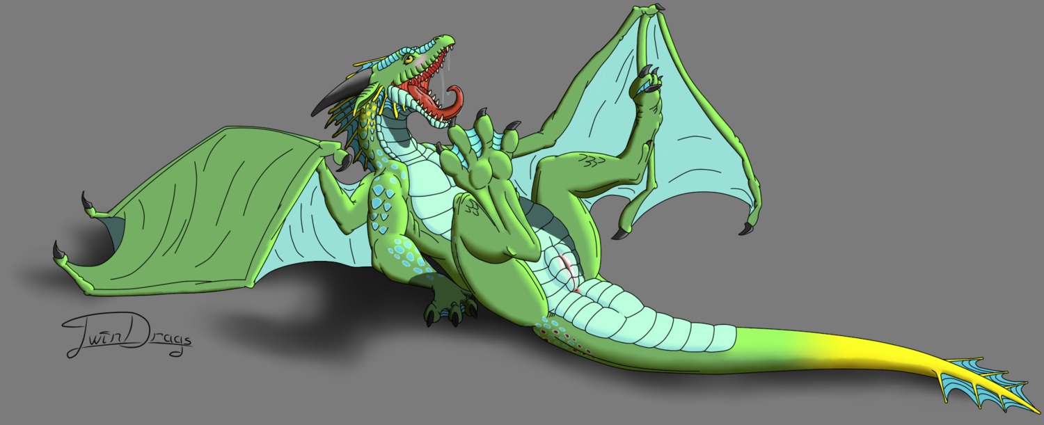 4_toes ahegao anus blush bodily_fluids butt claws colored digitigrade dragon e621 european_mythology feet female feral genitals green_body hi_res hindpaw horn legs_up looking_pleasured lying membrane_(anatomy) membranous_wings mythological_creature mythological_scalie mythology nixi nude on_back open_mouth orgasm paint paint_(artist) paws presenting presenting_hindquarters saliva scalie simple_background soles solo tail toes tongue tongue_out twindrags vulva western_dragon wings yellow_eyes