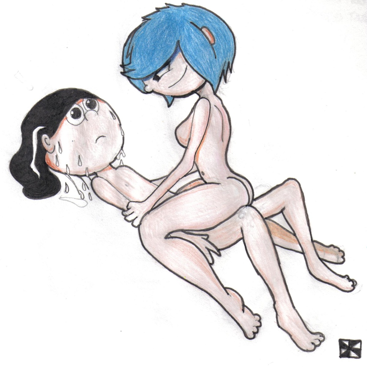 ed_edd_n_eddy edd female human kanker_sisters male marie_kanker rule34 straight straight_hair tagme