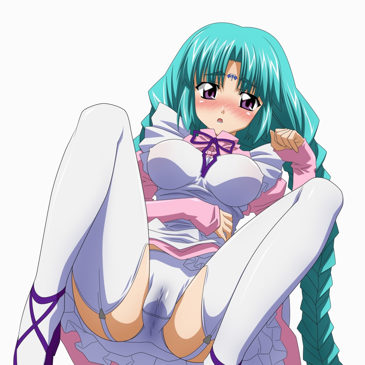 cameltoe canal_volfied female garter_belt lost_universe panties pussy rule34 stockings sugimura_tomokazu thighhighs wave_ride