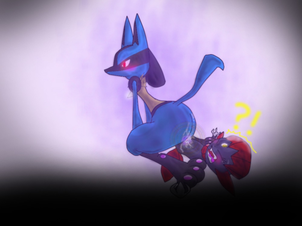 ambiguous_gender lucario male male/ambiguous nintendo pokemon pokemon_(species) rule34 tagme weavile