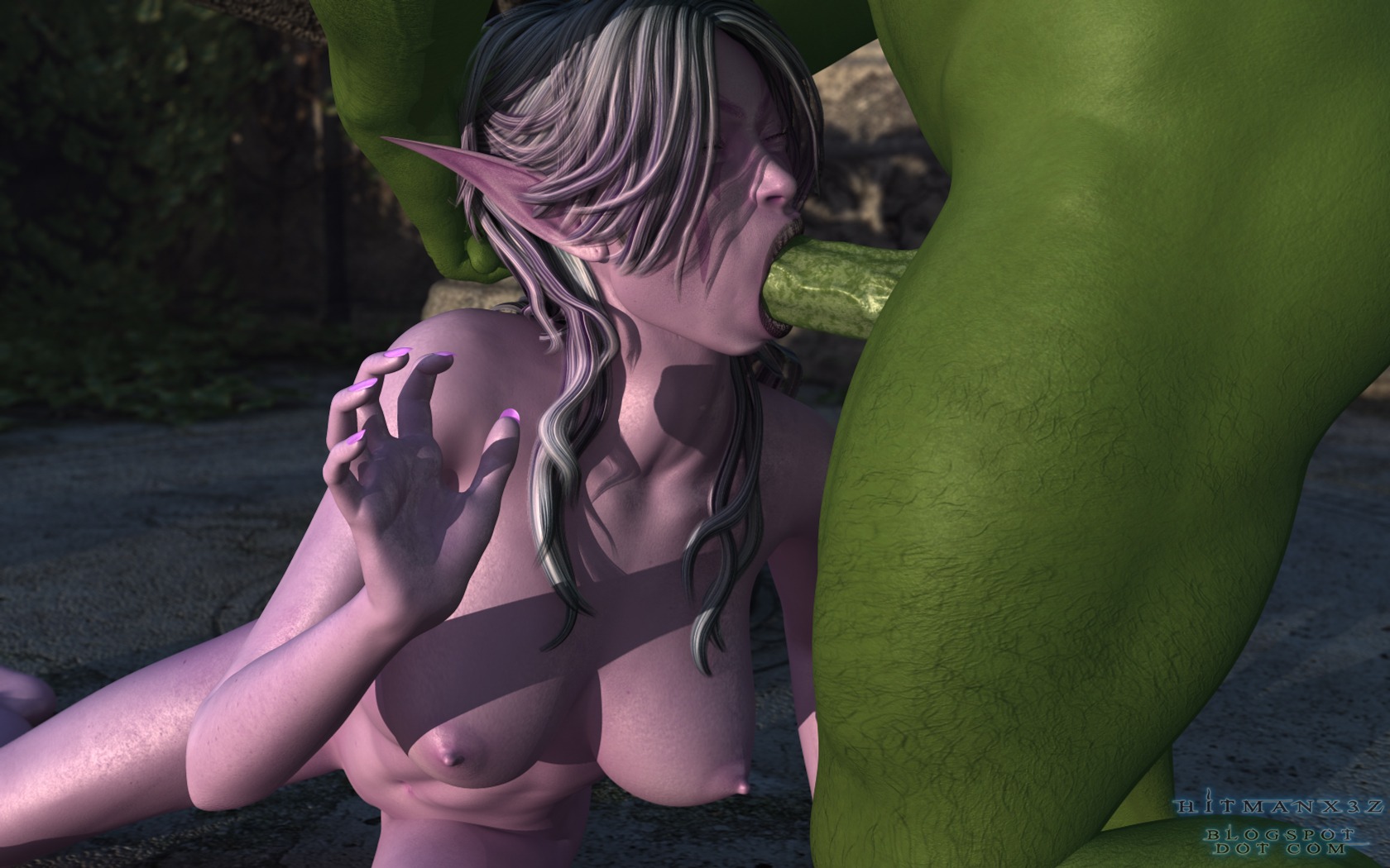 elf elf_female female male male/female night_elf orc orc_male rule34 tagme warcraft world_of_warcraft