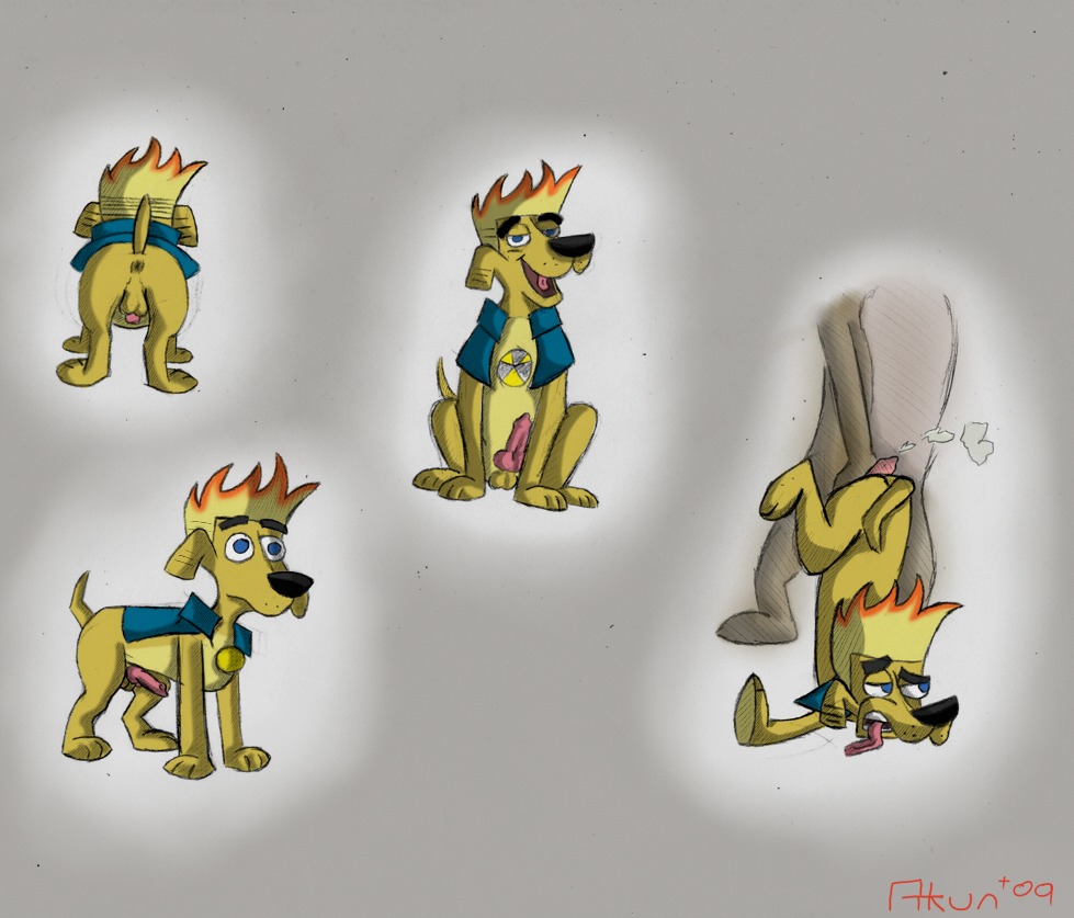 2009 cartoon_network furry johnny_test johnny_test_(series) male male_only rule34 tagme