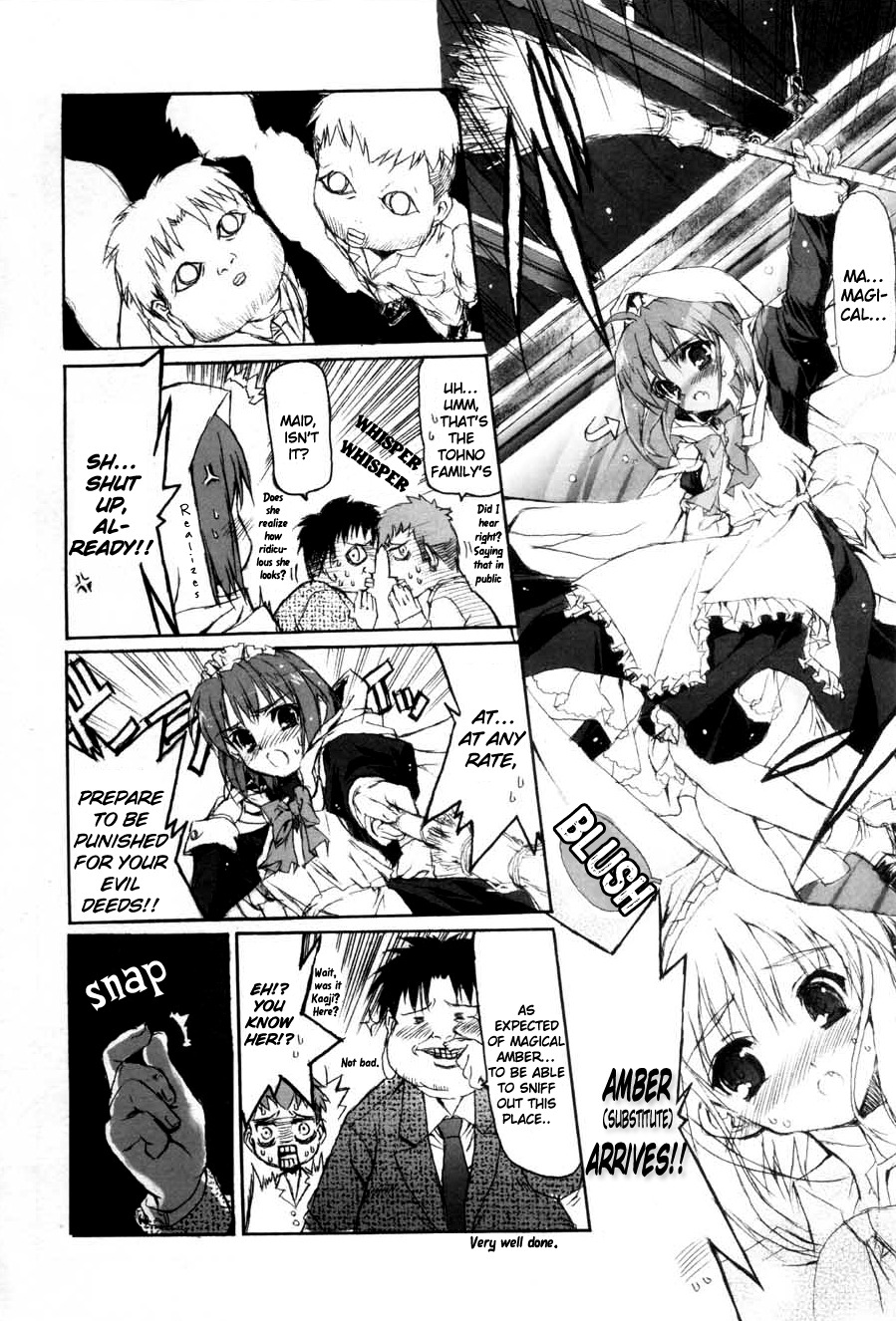 female hard_translated high_res highres hisui hisui_(tsukihime) inui_arihiko kohaku kohaku_(tsukihime) kugamine_tonami monochrome rule34 shaa translated tsukihime type-moon