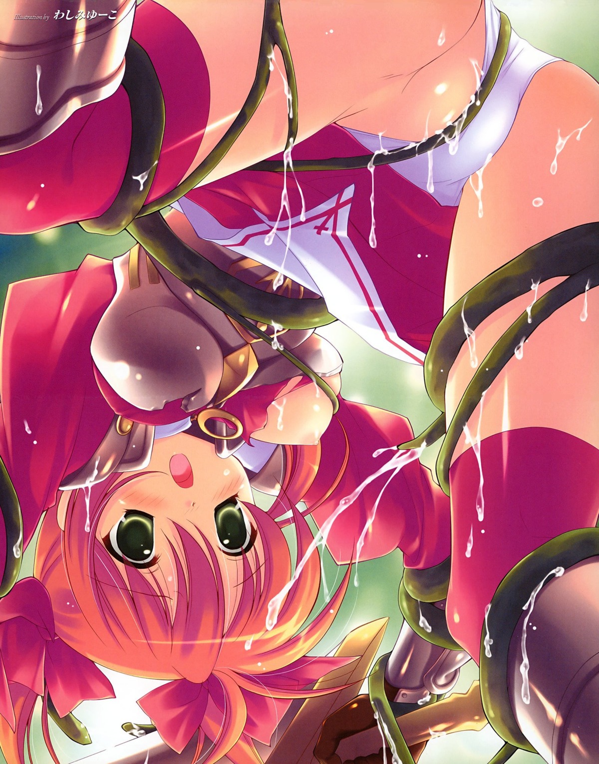 female jpeg_artifacts nipples oppai panties rule34 tentacle washimi_yu-ko