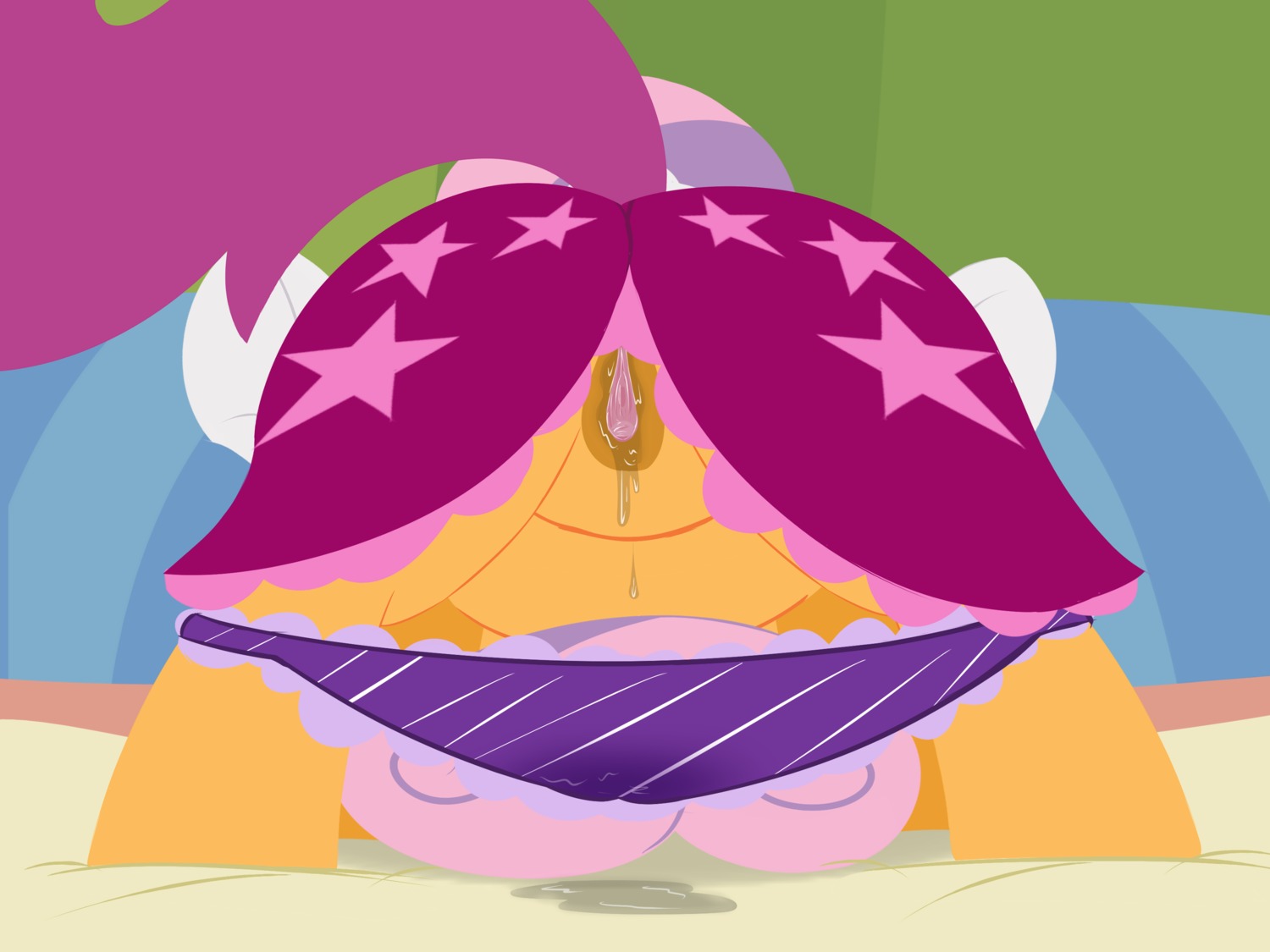 4:3 absurd_res bodily_fluids dtcx97 duo e621 equid equine faceless_character faceless_female female feral friendship_is_magic fur genital_fluids genitals hair hasbro hi_res horse mammal multicolored_hair my_little_pony orange_body orange_fur pony purple_hair scootaloo_(mlp) sweetie_belle_(mlp) two_tone_hair vaginal_fluids vulva white_body white_fur young young_feral young_on_young