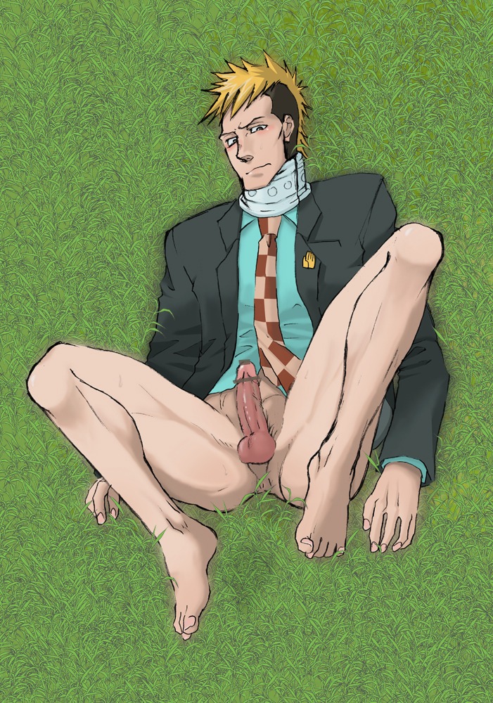 gyakuten_saiban male male_only manosuke_naito rule34 solo tagme