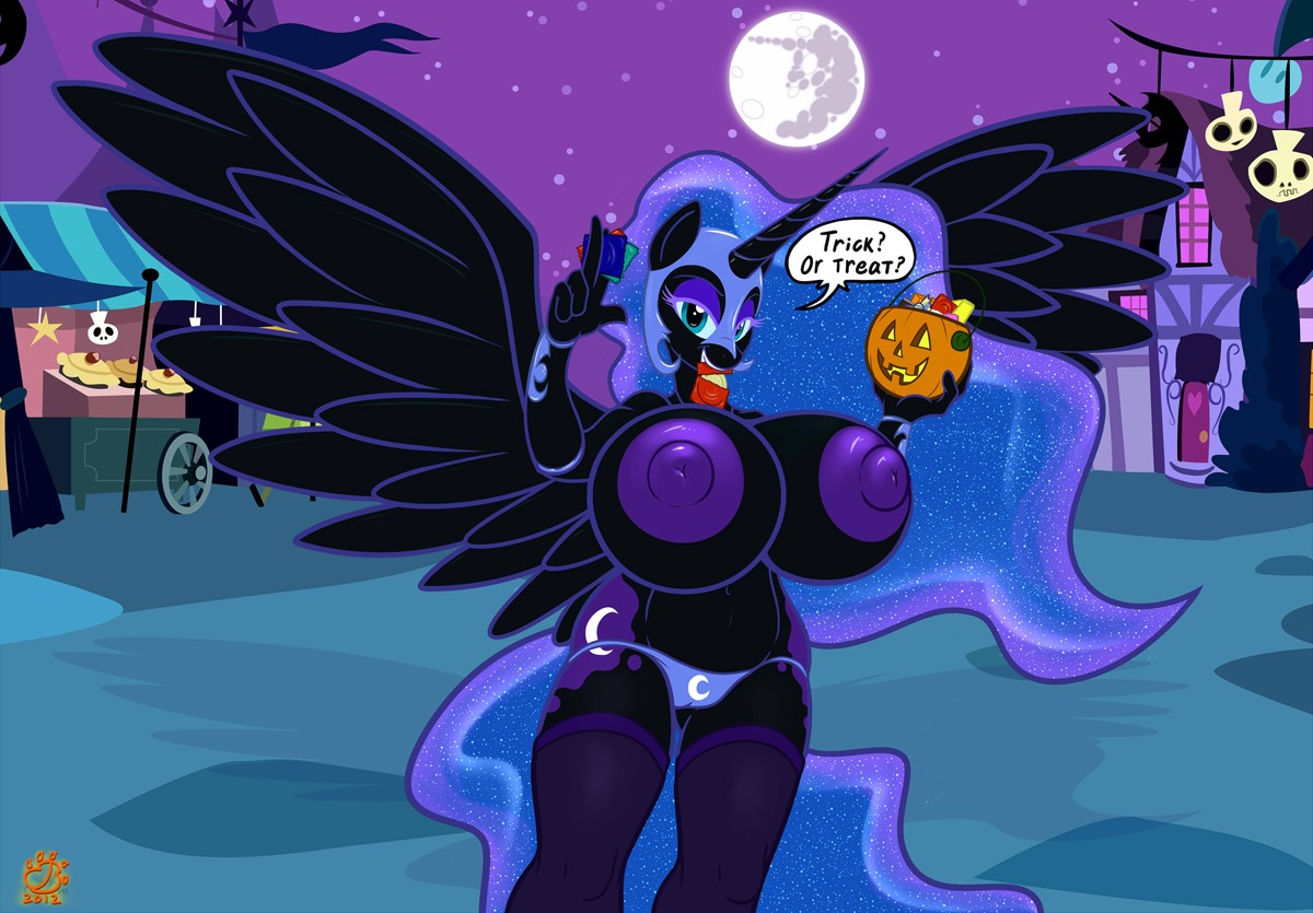 anjuneko anthro anthrofied badgerben big_breasts black_body black_feathers breasts camel_toe clothing condom condom_in_mouth dialogue e621 english_text equid equine feathered_wings feathers female friendship_is_magic hasbro horn huge_breasts mammal moon mouth_hold my_little_pony mythological_creature mythological_equine mythology night nightmare_moon_(mlp) nipples object_in_mouth panties sexual_barrier_device solo tail text underwear unused_condom winged_unicorn wings wrapped_condom