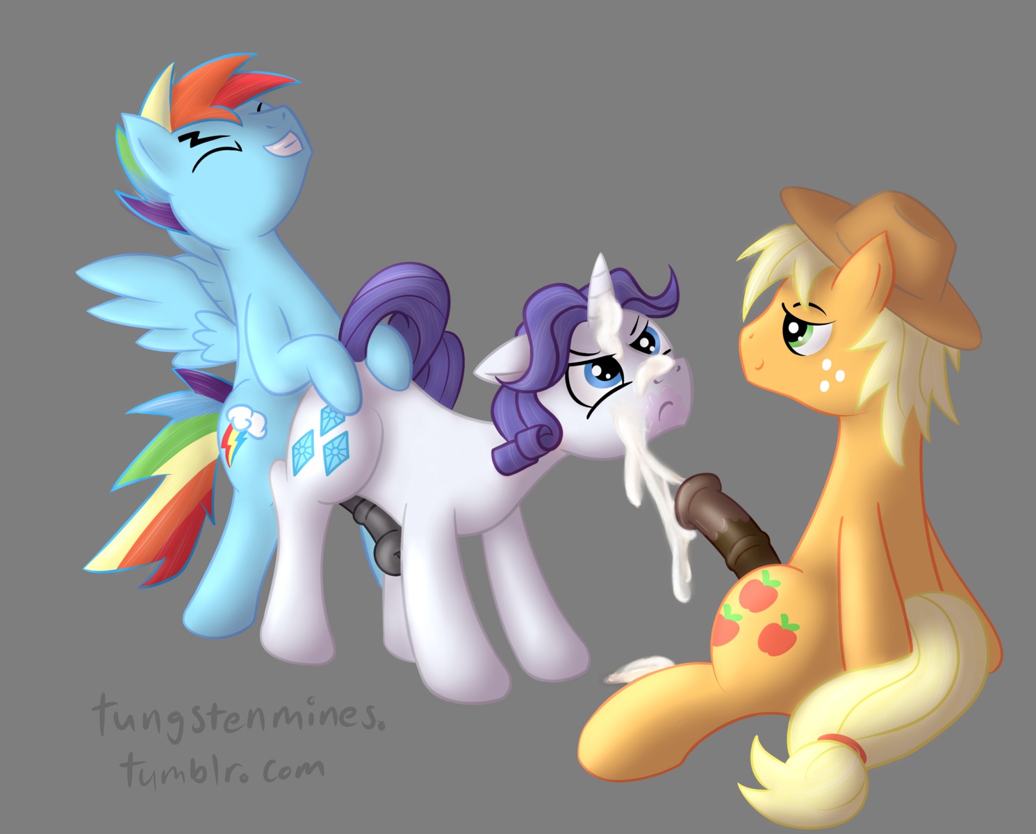 2013 absurd_res all_fours alpha_channel anal anal_penetration animal_genitalia animal_penis applejack_(mlp) black_penis blonde_hair blue_body blue_eyes blue_feathers blue_fur bodily_fluids clothing cowboy_hat crossgender cum cum_on_face cum_string cumshot cutie_mark doggystyle e621 earth_pony ejaculation equid equine equine_genitalia equine_penis erection eyes_closed feathered_wings feathers feral freckles friendship_is_magic from_behind_position ftm_crossgender fur genital_fluids genitals ginger-dilettante green_eyes group group_sex hair hasbro hat headgear headwear hi_res horn horse male male/male male_penetrated male_penetrating male_penetrating_male mammal messy multicolored_hair my_little_pony mythological_creature mythological_equine mythology nude orange_body orange_fur orgasm pegasus penetration penis pony purple_hair quadruped rainbow_dash_(mlp) rainbow_hair rarity_(mlp) sex simple_background sitting tail threesome transparent_background trio unicorn white_body white_fur wings