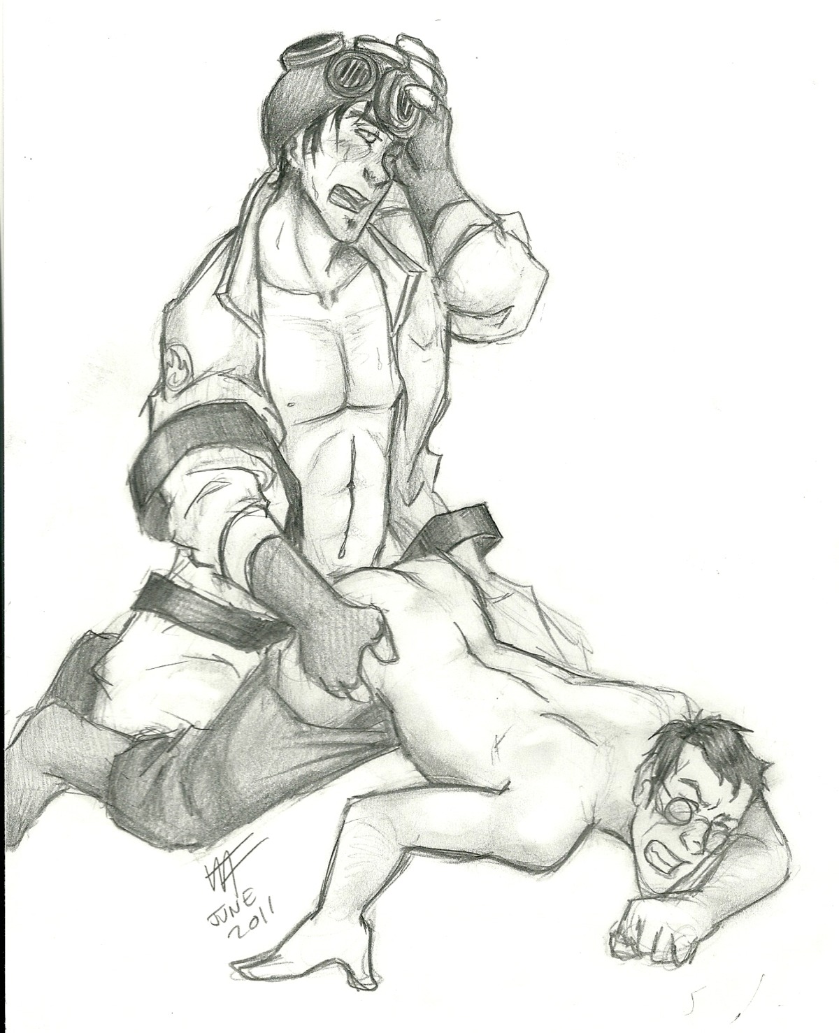 2d human human_male human_only male male_only medic_(team_fortress_2) mouseface pyro_(team_fortress_2) rule34 team_fortress_2 yaoi