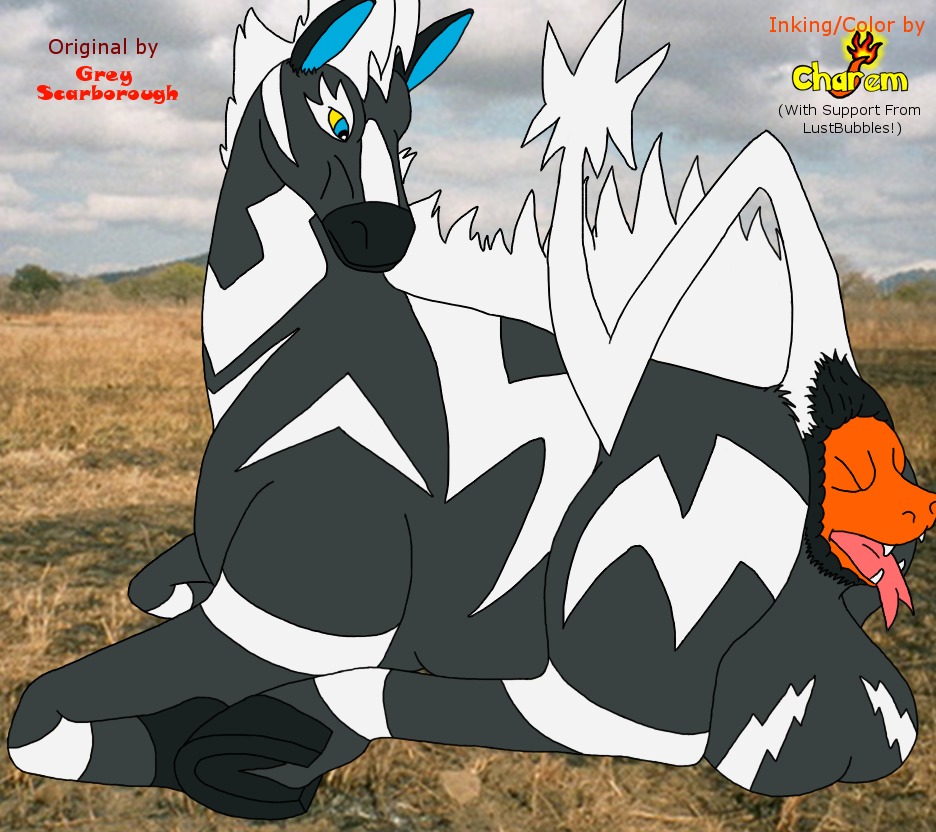 anal_vore anus charem charmeleon color day feral fur insertion interspecies male male_only multiple_males nintendo nude outdoors pok&eacute;mon_(species) pokemon pokemon_(species) rule34 side_view tagme vore yaoi zebstrika