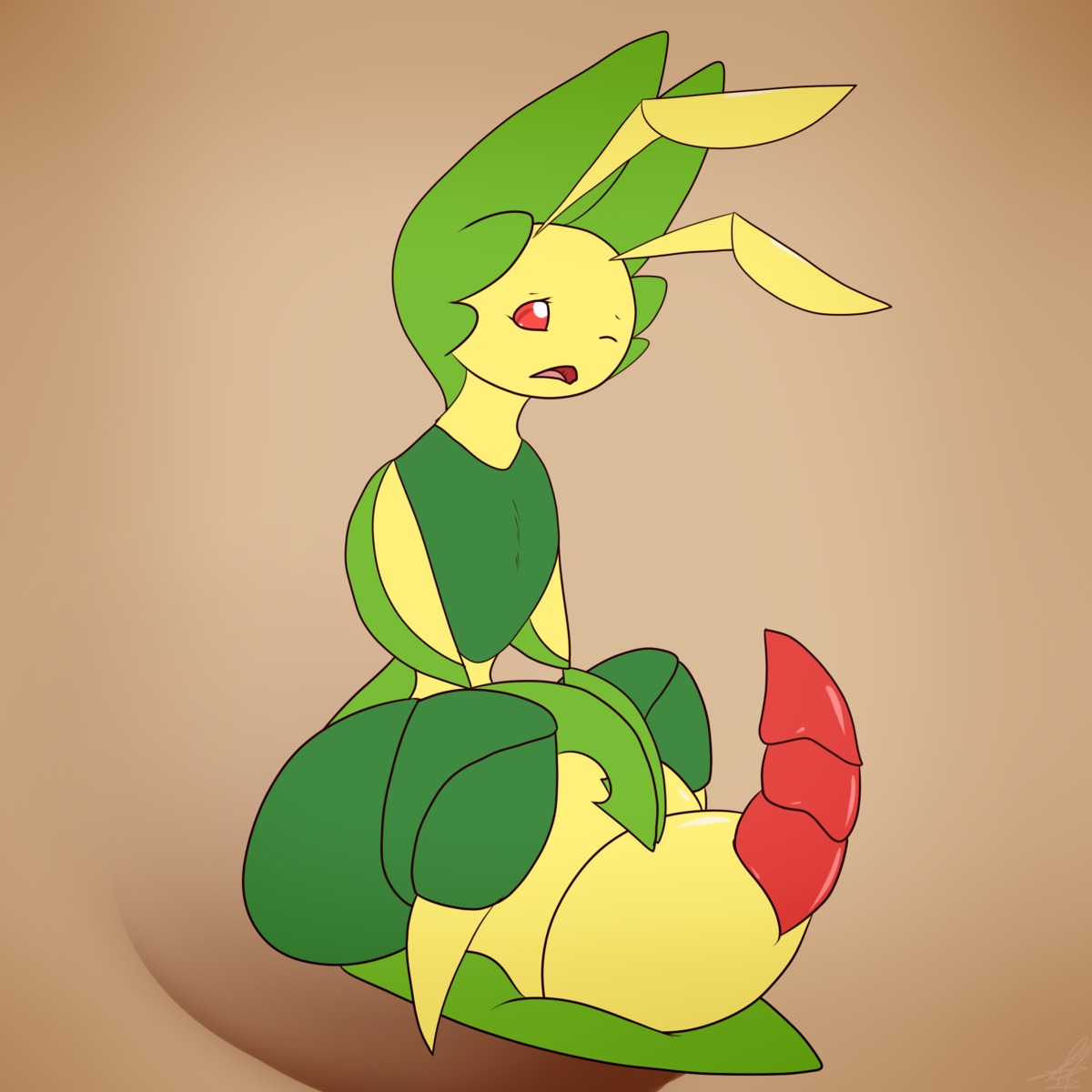 color leavanny male male_only pokemon pokemon_bw rule34 solo