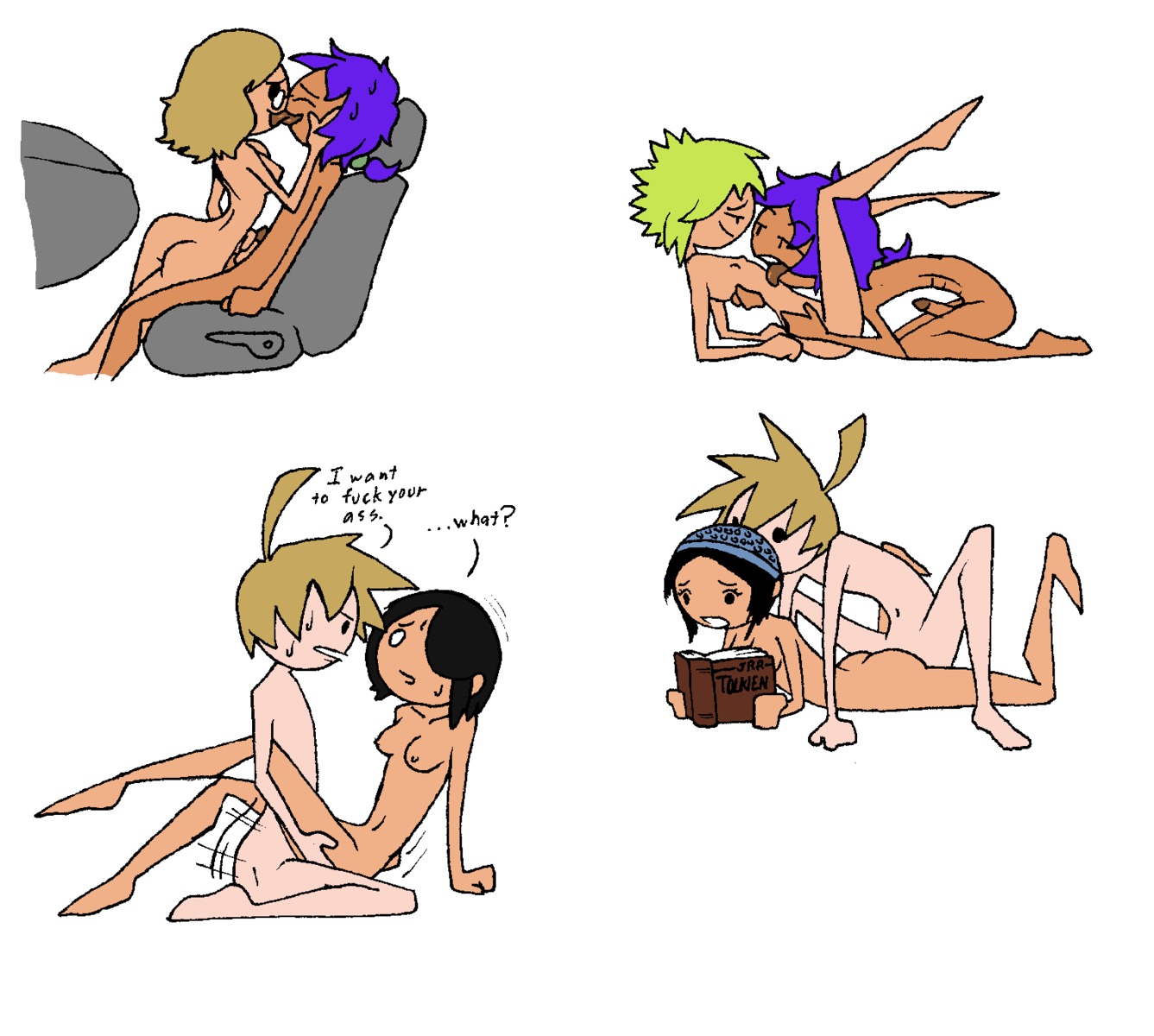 apple's_mom apple_(perspicacity) berry_(perspicacity) blue_hair female kiwi_(perspicacity) knit_hat_girl monkeyb perspicacity rule34 webcomic