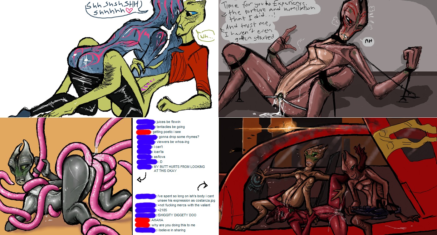 ambiguous_gender ass bluetank breasts consensus doctor_saleon hanar ish jaroth jondum_bau mass_effect rule34 salarian sel surkesh text zymandis