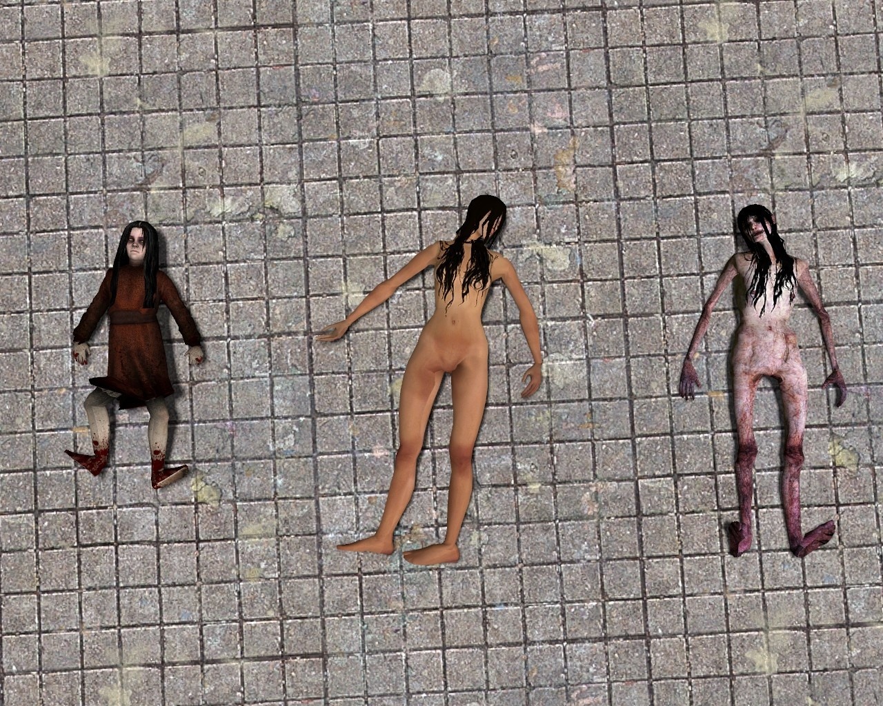 1girls 3d alma_wade artist_request blood breasts clothing completely_nude convenient_censoring dress f.e.a.r. f.e.a.r._2 female female_only garry's_mod nipples nude nude_female pale_skin rule34 skinny solo solo_female tagme